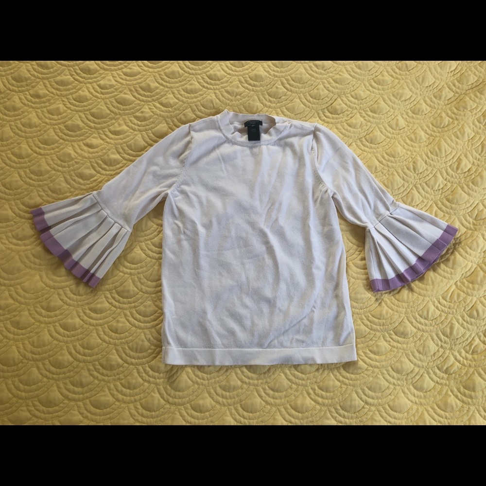 Ann Taylor ruffle sleeve too